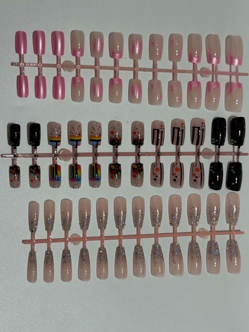Maitys Press On Nails Assorted Designs Set